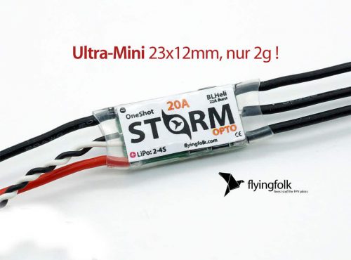 Dual BEC Mini Racer Stromverteiler 5V und 12V Ausgang LED Switch - Po,  12,90 €